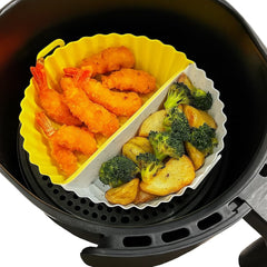 Molde para preparar dos platos en una sola freidora – Lala Home