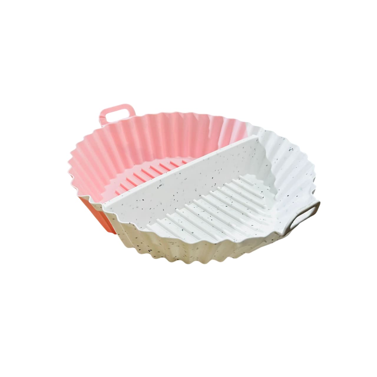 Molde Silicona Redondo 2 Divisiones Freidora 21cm | Lala Home