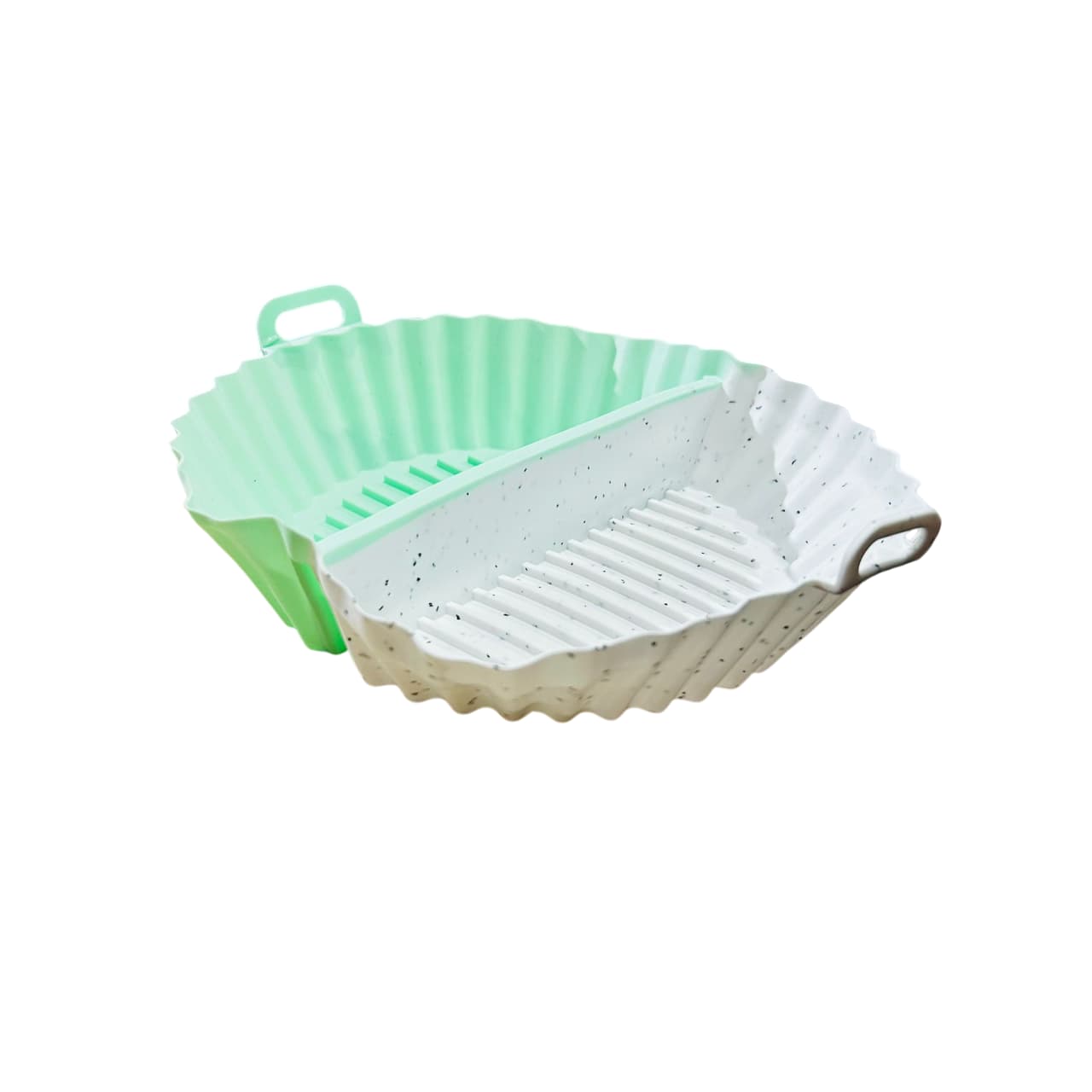 Molde Silicona Redondo 2 Divisiones Freidora 21cm | Lala Home