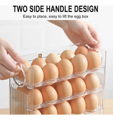 Organizador Para Huevos 3 Niveles Transparente