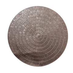 Individual Para Mesa 38cm En Pvc Diseño Lineas