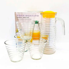 Set x5 De Jarra Con Vasos