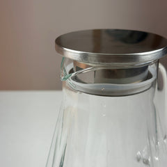 Jarra 1800ml Con Tapa Acero Inoxidable Diseño Burbujas