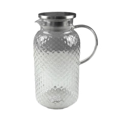 Jarra 1800ml Con Tapa Acero Inoxidable Diseño Burbujas