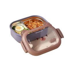 Lonchera Acero Inoxidable 950 ml Diseño Oso | Lala Home Colombia