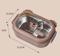 Lonchera Acero Inoxidable 950 ml Diseño Oso | Lala Home Colombia