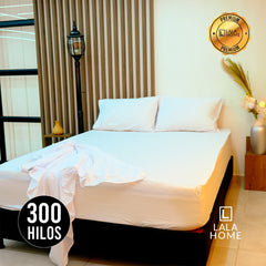 Juego De Sábanas De Algodón 300 Hilos Lala Home