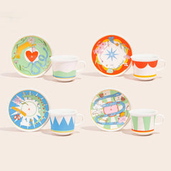 Pocillo de té Andrea Agudelo edición especial Corona