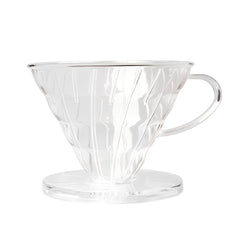 Filtro cónico para café pour over con base circular