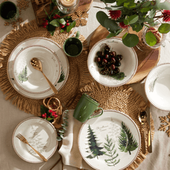 Vajilla 4-16 Christmas Trees Corona