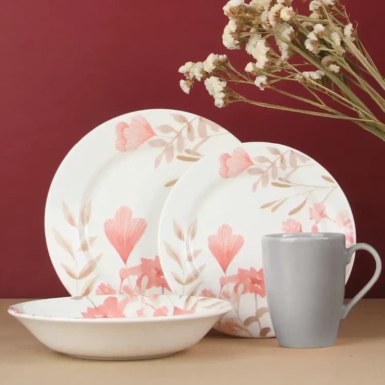 Vajilla Victoria 4 Puestos 12 Piezas Corona | Lala Home Colombia