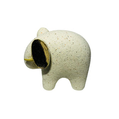 Figura Decorativa Elefante Orejas Doradas