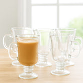 Vasos de vidrio elegantes para agua y jugos – set Lala Home