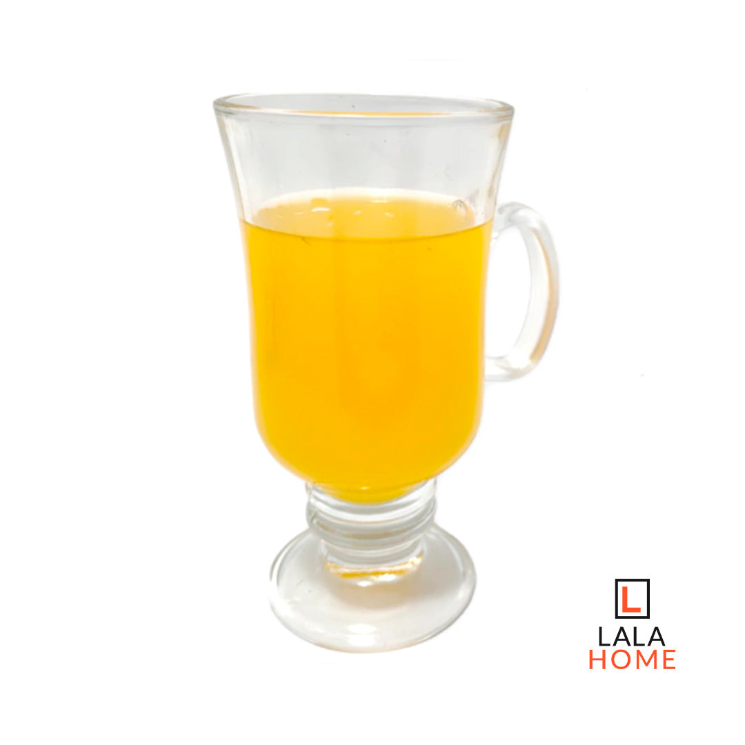 Set de 6 vasos de vidrio 240 ml estilo Atlanti – Lala Home Colombia