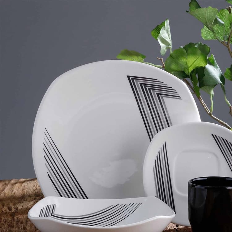 Vajilla 4-16 Cuadrada Naia Corona