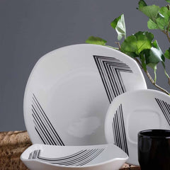 Vajilla 4-16 Cuadrada Naia Corona