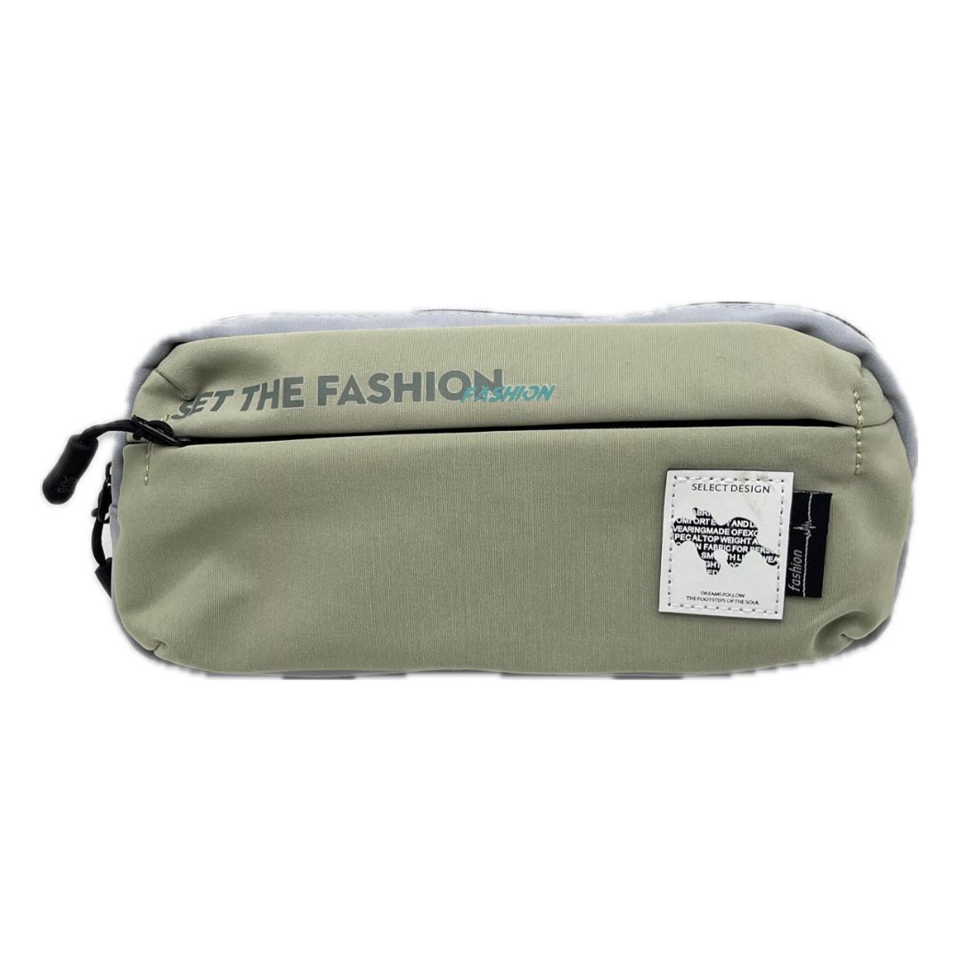 Cartuchera Tonos Verdes Un Cierre