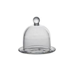 Tapa De Cúpula 12cm Para Alimentos En Vidrio