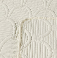 Edredón Bordado Superior Arcoiris Beige Diseño