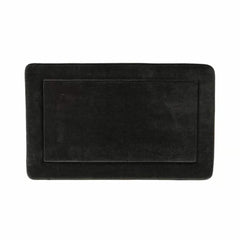 Tapete de Baño Bari Suave y Antideslizante 50x80cm Negro Modelo