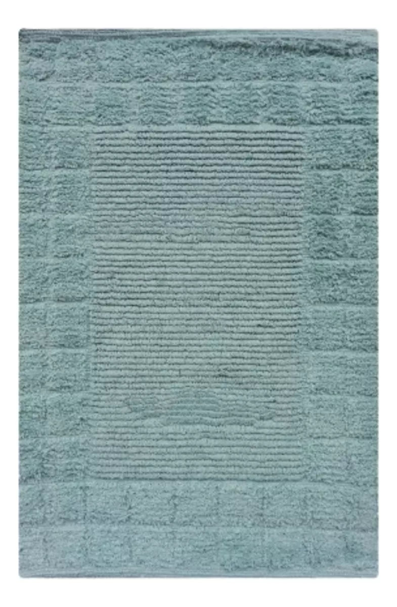 Tapete de Baño Antideslizante Dominicana 40x60cm Turquesa
