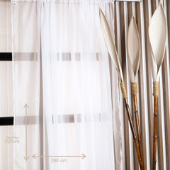 Velo Suizo 220x280mt Blanco Lala Home