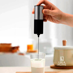 Espumador a pilas para café y capuchino