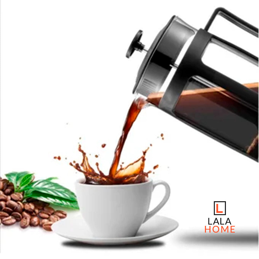 Jarra Prensa Francesa Cafetera Vidrio 600ml