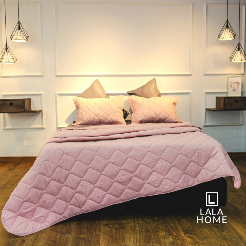 Plumón Palo De Rosa Funda Acolchada Lala Home