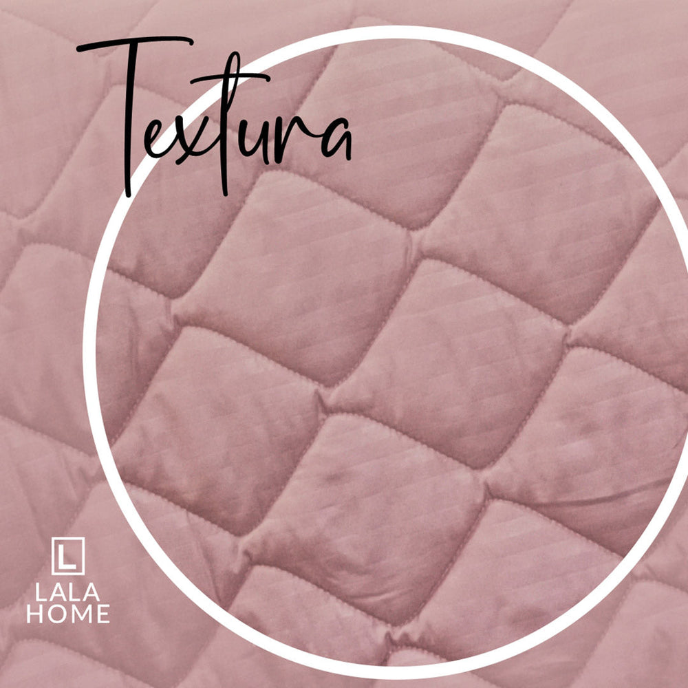 Plumón Palo De Rosa Funda Acolchada Lala Home