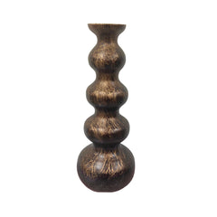 Florero Calipso Óxido Marrón 7x34x34 cm | Lala Home Colombia