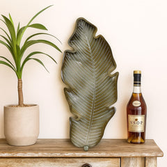 Bandeja Decorativa Hoja 50×21 cm
