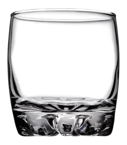 Vaso shot pequeño de vidrio transparente 85 ml
