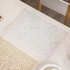 Individual Para Mesa 45x30 En PVC Flor Mandala