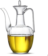 aceitera transparente con pico dosificador