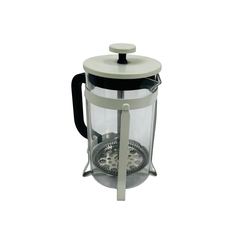 Cafetera prensa francesa blanca 600 ml