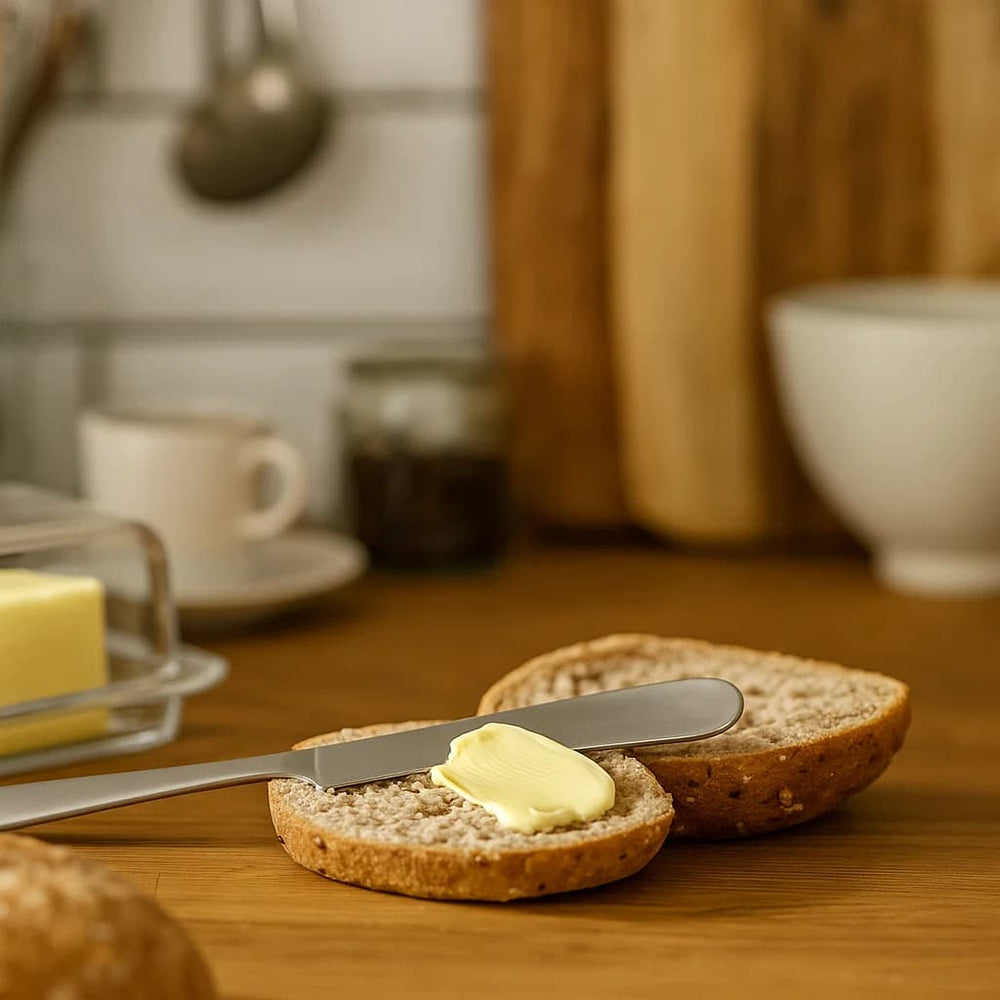 Cuchillo mantequillero de acero inoxidable 15cm