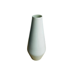 Florero decorativo tipo botella en cerámica esmaltada – Colección Tierra Viva
