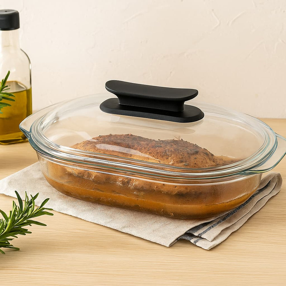 Refractaria Vidrio Fenix 3000 ml con Tapa | Lala Home Colombia