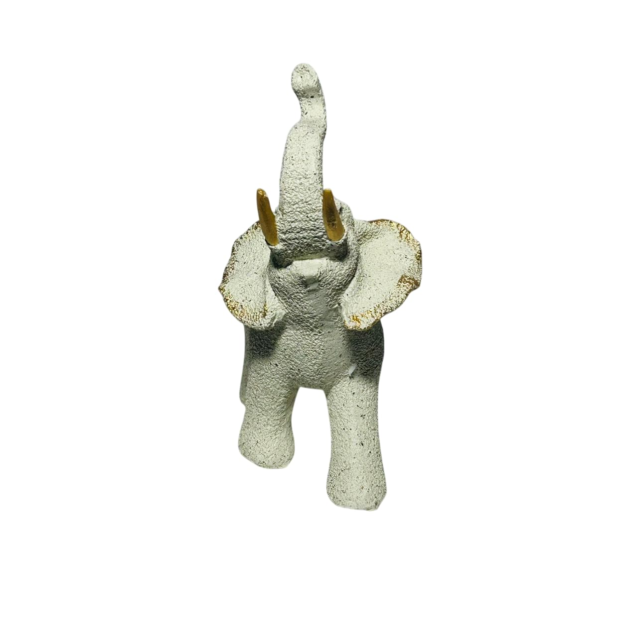 Figura Decorativa Elefante Con Trompa Levantada