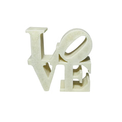 Figura Decorativa Love En Resina