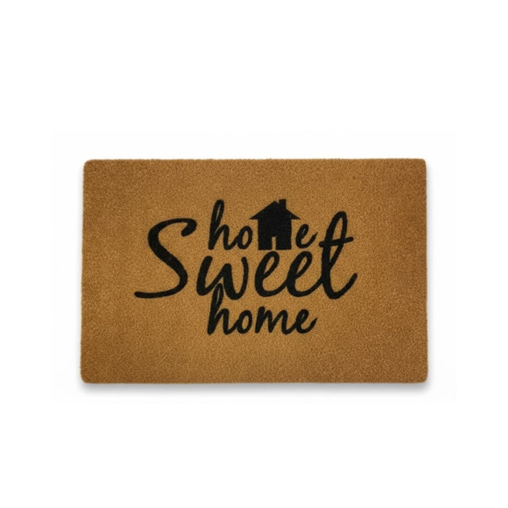 Tapete de entrada 48×78 cm con mensaje Home Sweet Home