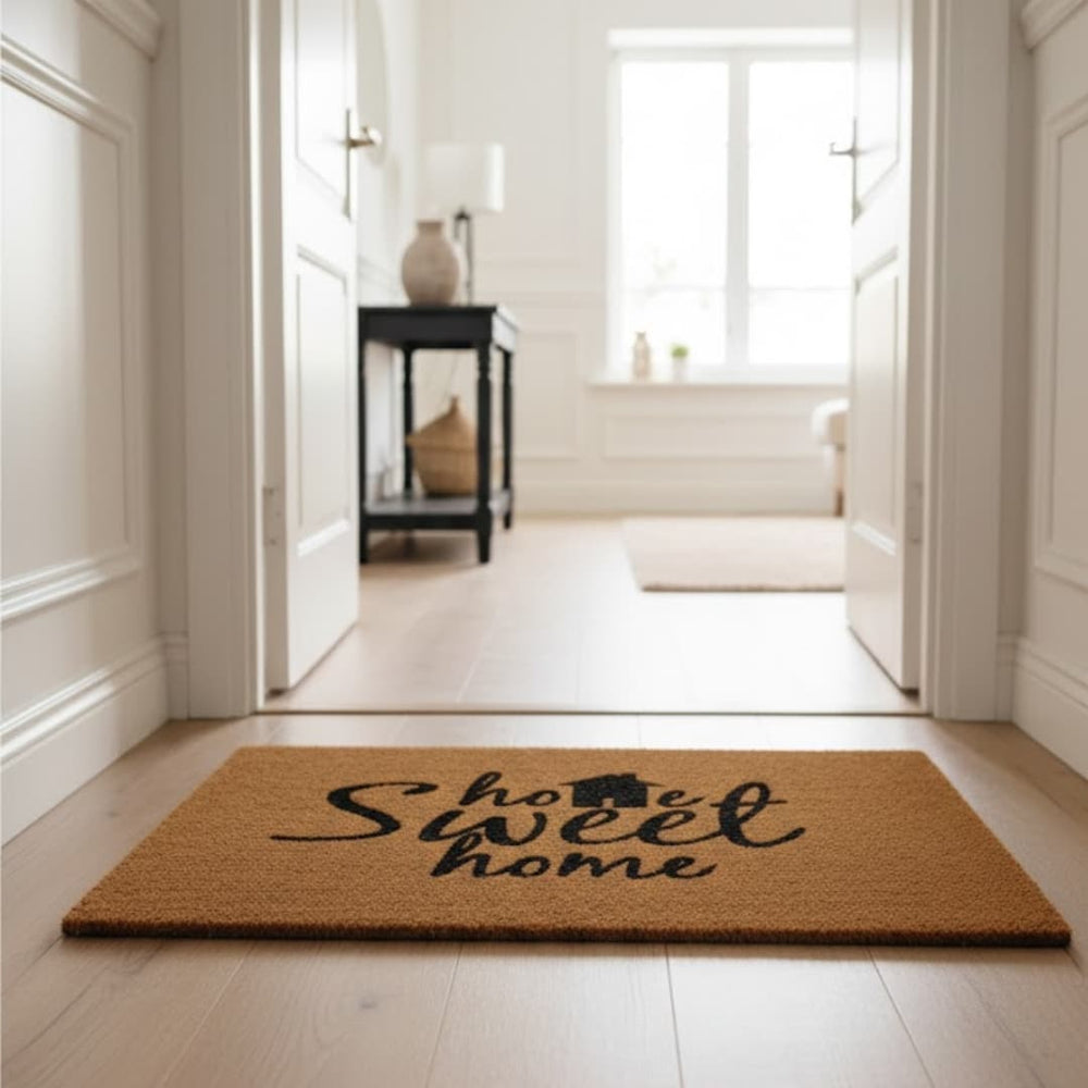 Tapete multifuncional de fibra 48×78 cm con diseño “Home Sweet Home”