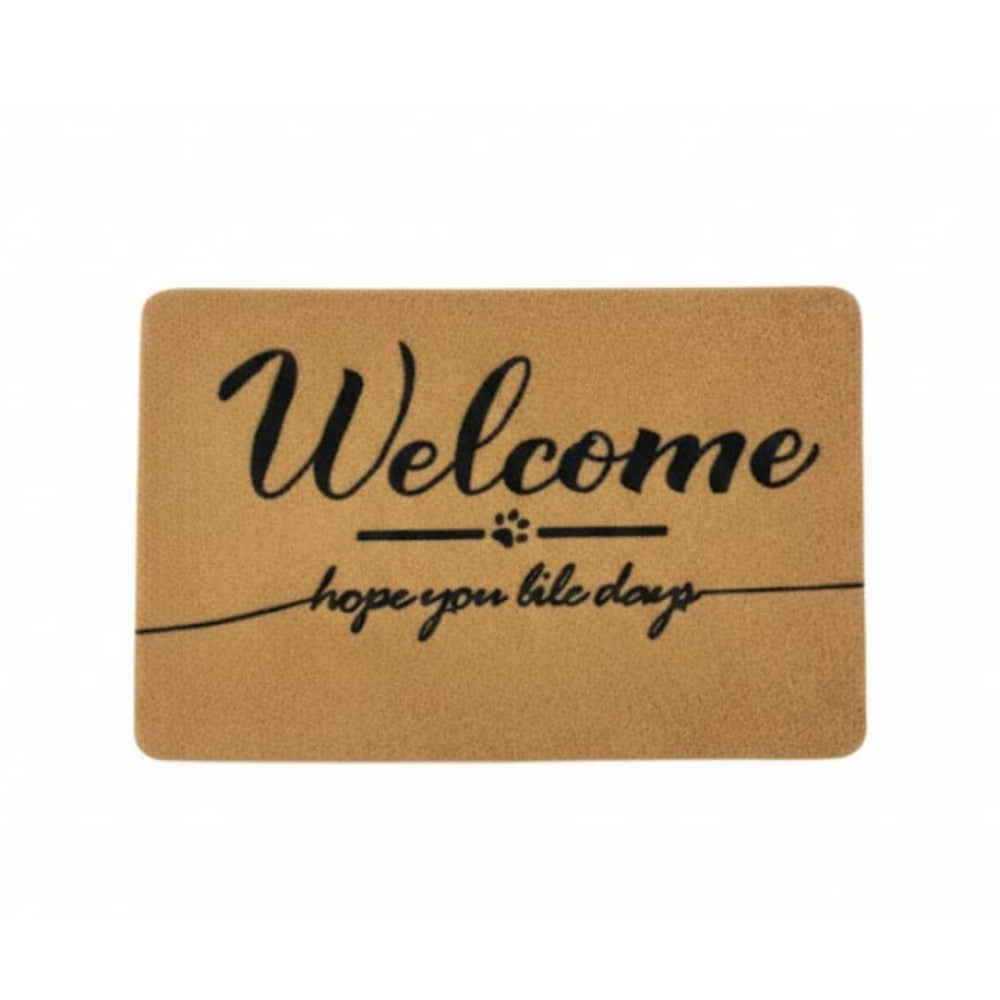 Tapete multifuncional 40×60 cm con mensaje Welcome