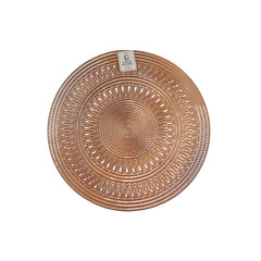 Individual Redondo En PVC 38cm Diseño Wayu