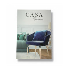 Libro decorativo estilo "Casa" 17x22 cm sobre fondo blanco