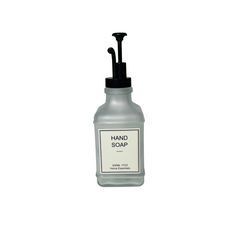 Dispensador De Jabón Diseño Hand Soap Blanco