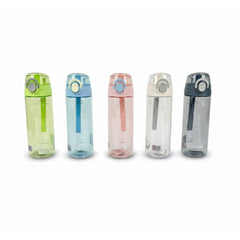 Termo Dodge 600 ml blanco con tapa de botón y diseño compacto