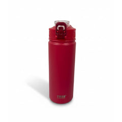 Vista frontal de termo TYESO fucsia con diseño elegante