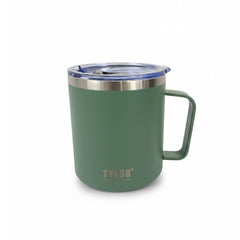 Mug verde 400 ml ideal para café o té